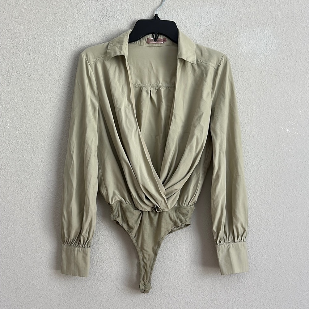 SkylarRose body suit light Jade color  small